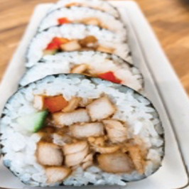 Teriyaki Chicken Roll