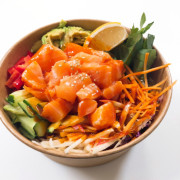 Sashimi Don with Spicy Sauce